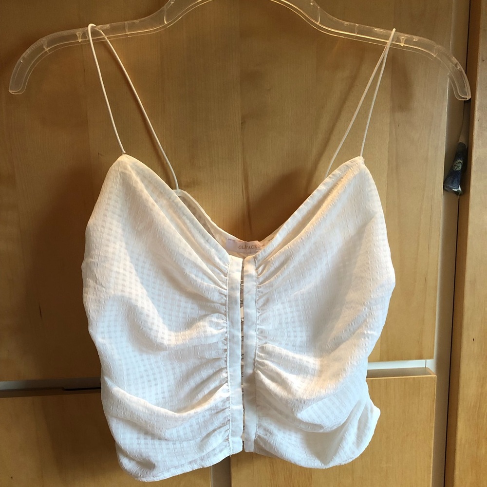 Cinched Side - Gingham Top